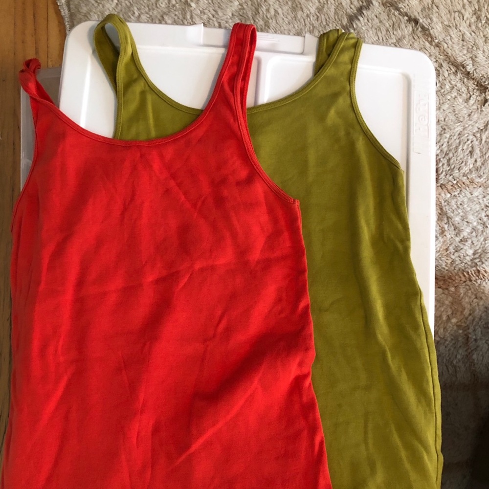 Eileen fisher 100% organic cotton tanks